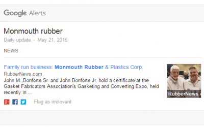Family run business: Monmouth Rubber & Plastics Corp.